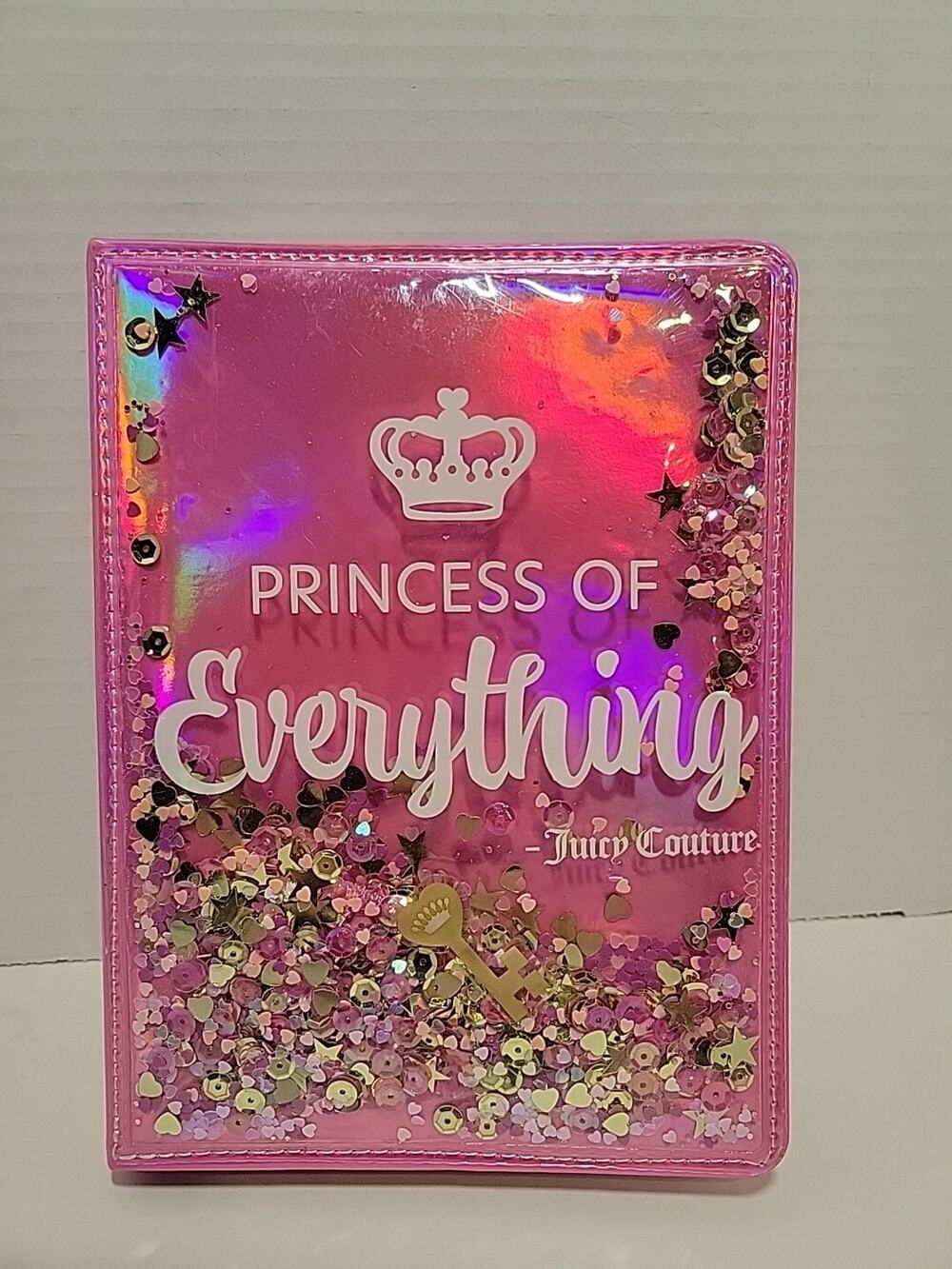 New Juicy Couture Glitter Journaling Journal Sequin Glitter
